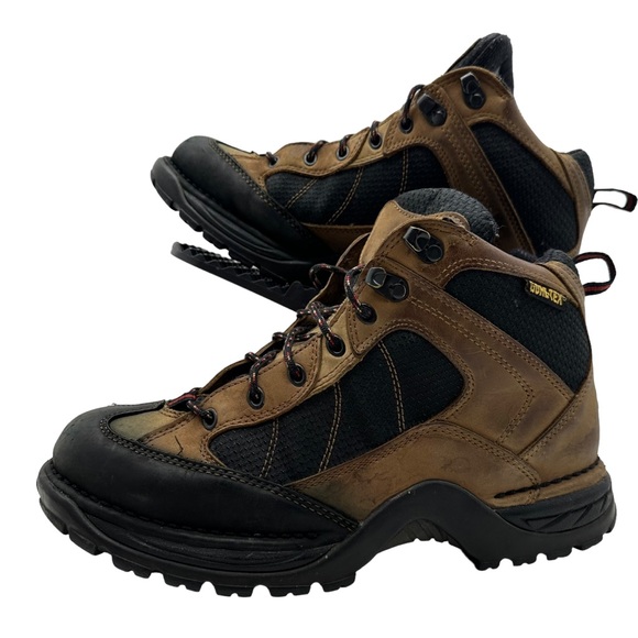 Danner Radical 45 Mens 10 GTX Gore-Tex Ankle Boots Leather Work Lace 45006 - Picture 1 of 12